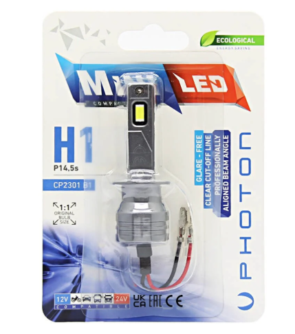 L-CP2301 - PHOTON MINI H1 12V-24V [BEYAZ] COMPACT LED [16000 LUMEN] Led - Oto Yedek Parça Görseli